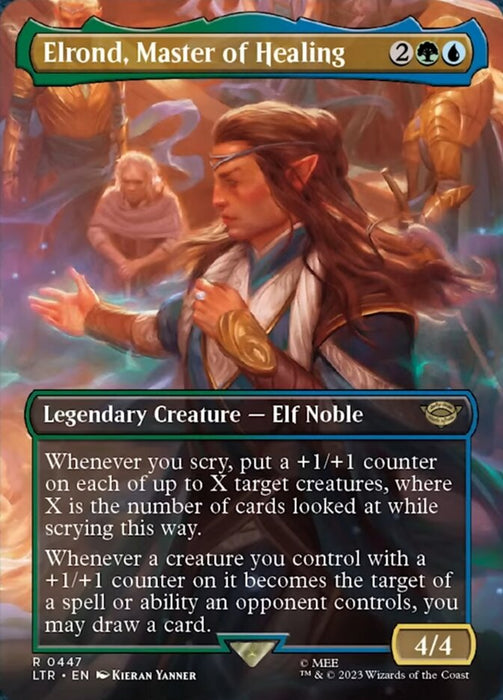 Elrond, Master of Healing - Borderless - Legendary- Inverted