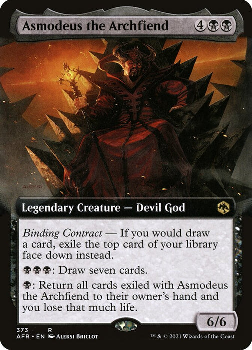 Asmodeus the Archfiend  - Extended Art - Legendary (Foil)