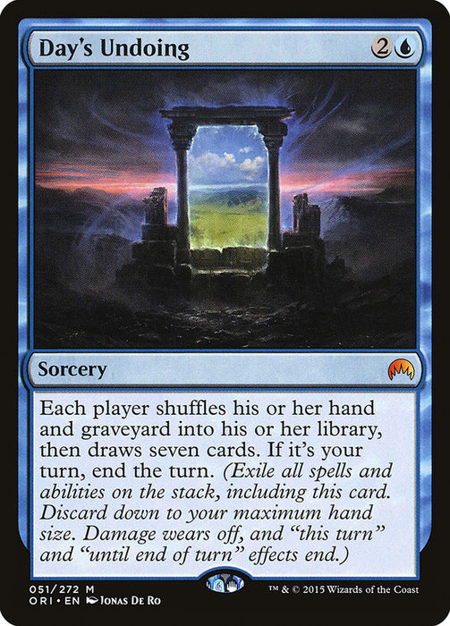 Day's Undoing  (Foil)