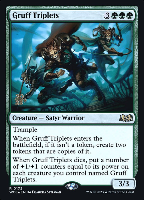 Gruff Triplets (Foil)