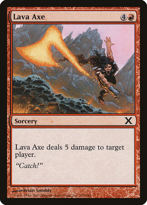 Lava Axe