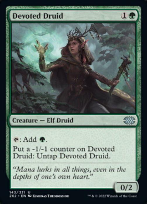 Devoted Druid  (Foil)