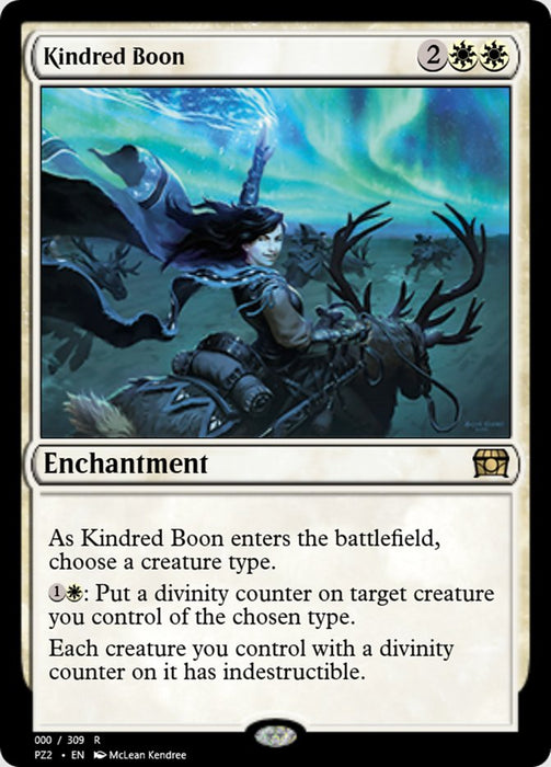 Kindred Boon  (Foil)