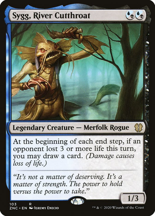 Sygg, River Cutthroat  - Legendary