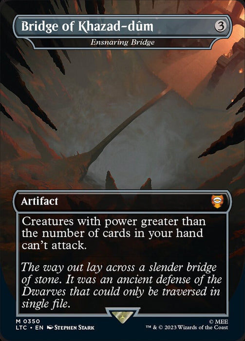 Bridge of Khazad-dûm - Ensnaring Bridge - Borderless - Full Art (Foil)