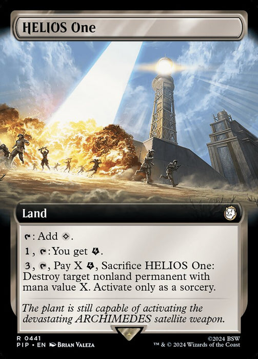 HELIOS One - Extended Art (Foil)