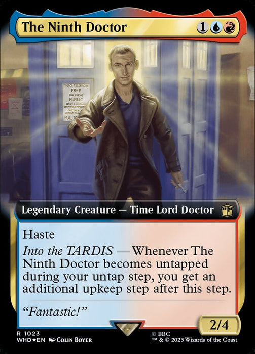 The Ninth Doctor - Legendary- Extended Art (Foil)