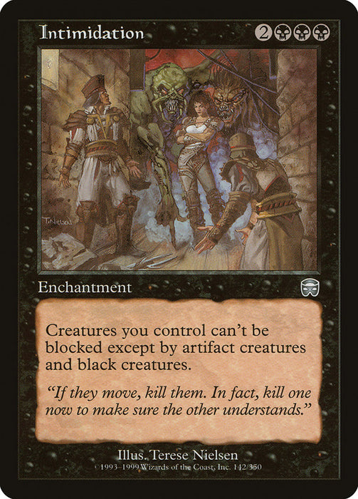 Intimidation  (Foil)