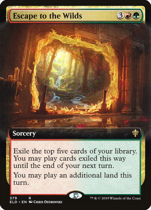 Escape to the Wilds  - Extended Art (Foil)