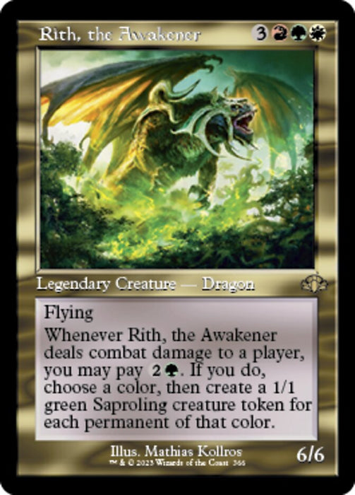 Rith, the Awakener - Retro Frame (Foil)