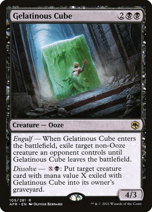 Gelatinous Cube  (Foil)