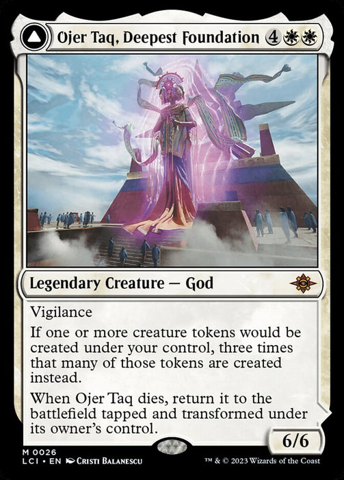 Ojer Taq, Deepest Foundation // Temple of Civilization - Legendary (Foil)