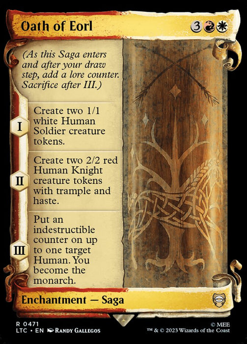 Oath of Eorl - Showcase (Foil)