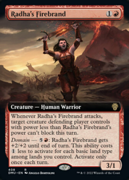 Radha's Firebrand - Extended Art (Foil)