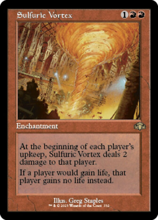 Sulfuric Vortex - Retro Frame (Foil)