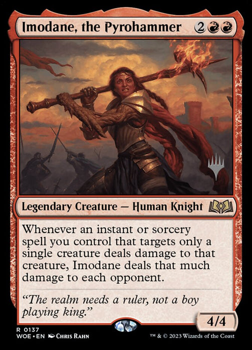 Imodane, the Pyrohammer - Legendary