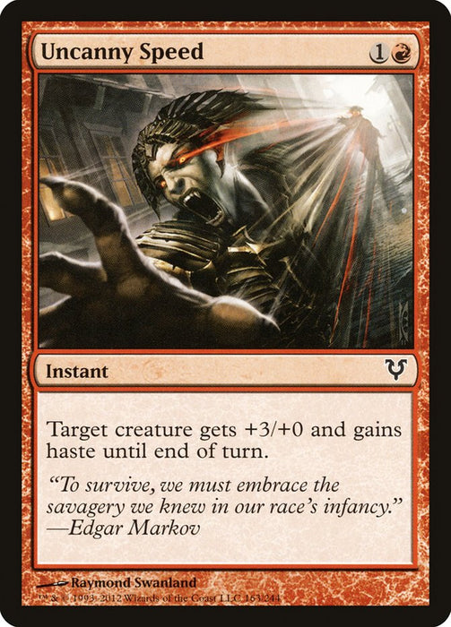 Uncanny Speed  (Foil)