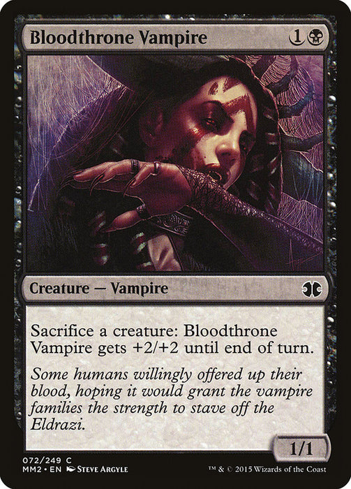 Bloodthrone Vampire  (Foil)