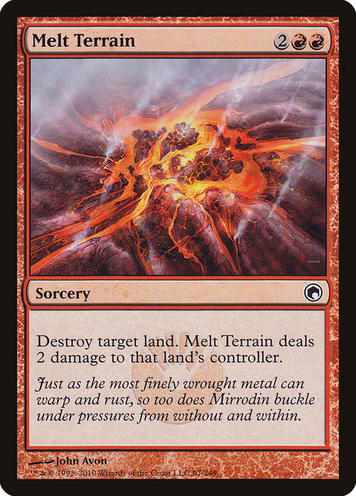 Melt Terrain  (Foil)