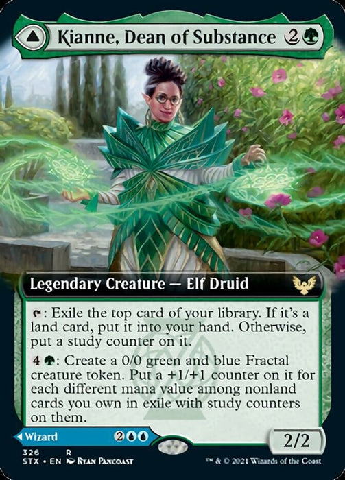 Kianne, Dean of Substance // Imbraham, Dean of Theory  - Legendary - Extended Art