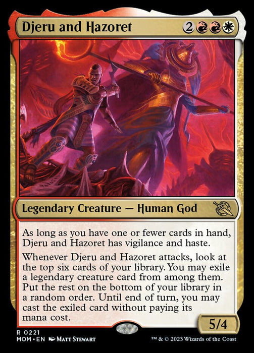 Djeru and Hazoret - Legendary