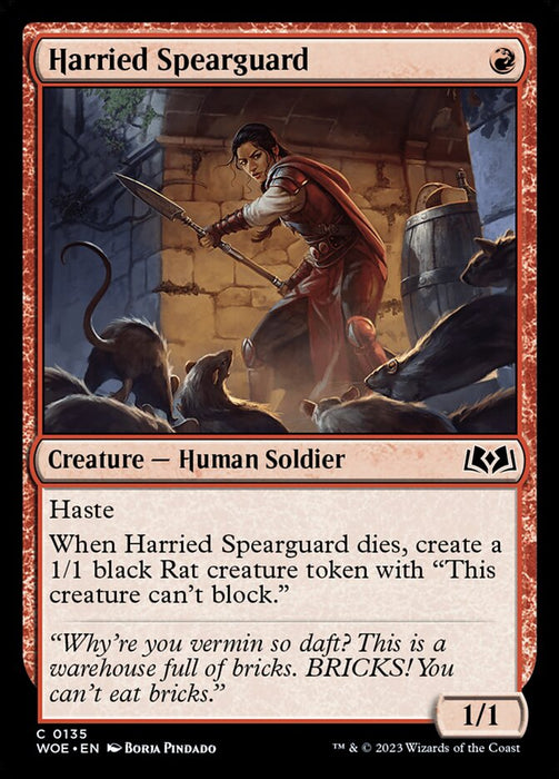 Harried Spearguard (Foil)