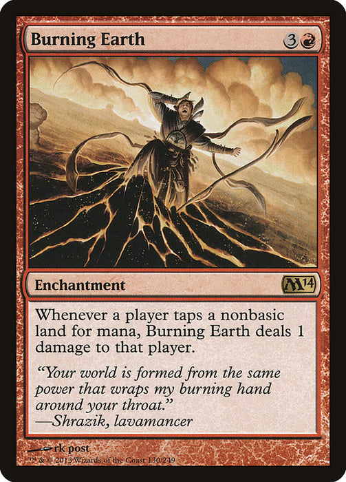 Burning Earth  (Foil)