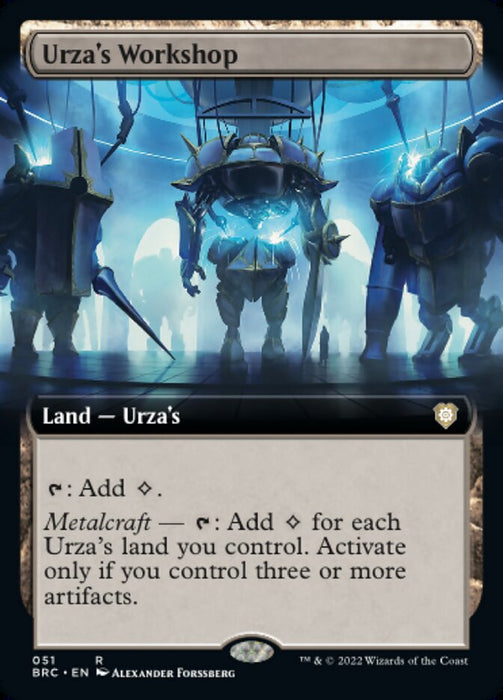 Urza's Workshop - Extended Art (Foil)