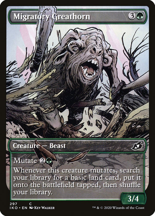 Migratory Greathorn  - Showcase (Foil)