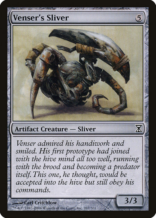 Venser's Sliver  (Foil)