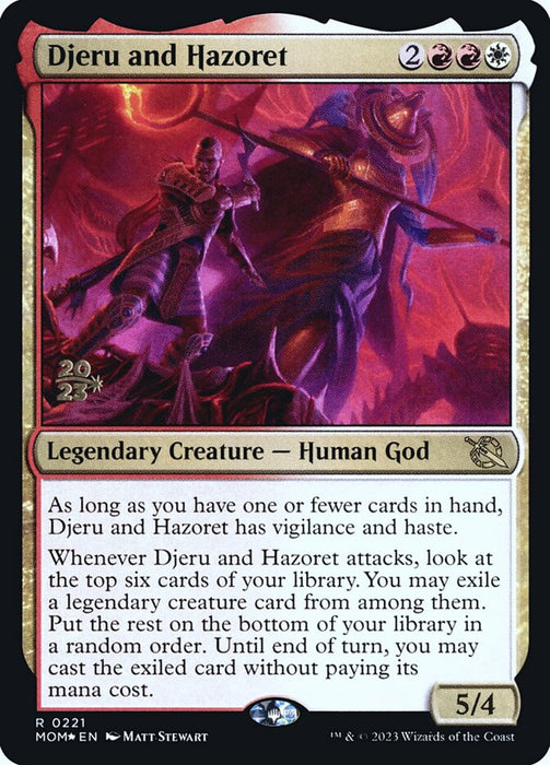 Djeru and Hazoret - Legendary (Foil)