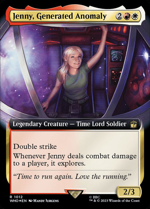 Jenny, Generated Anomaly - Legendary- Extended Art (Foil)