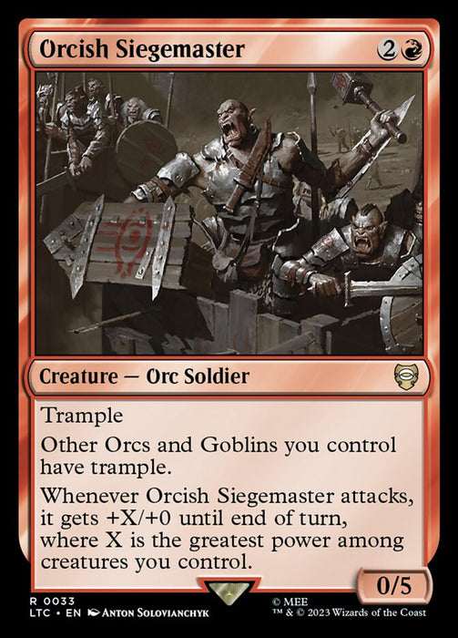 Orcish Siegemaster