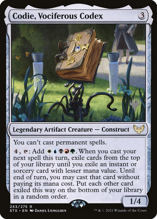 Codie, Vociferous Codex - Legendary (Foil)