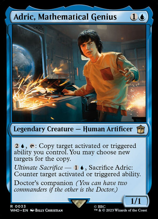 Adric, Mathematical Genius - Legendary