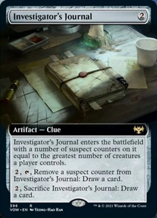 Investigator's Journal  - Extended Art