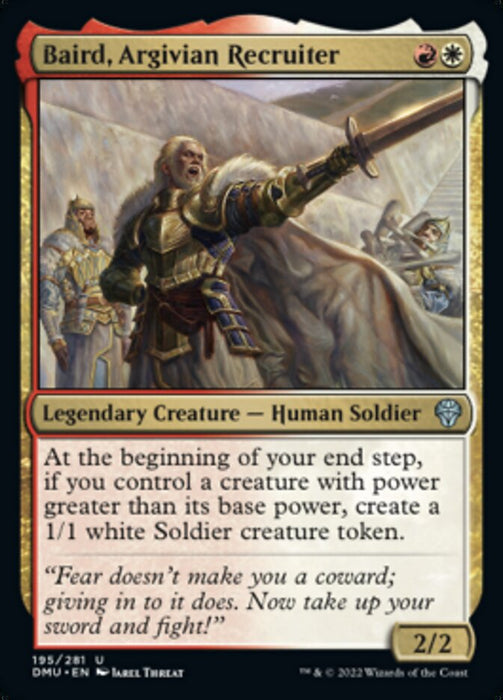 Baird, Argivian Recruiter - Legendary (Foil)