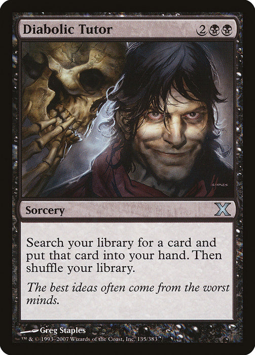 Diabolic Tutor  (Foil)