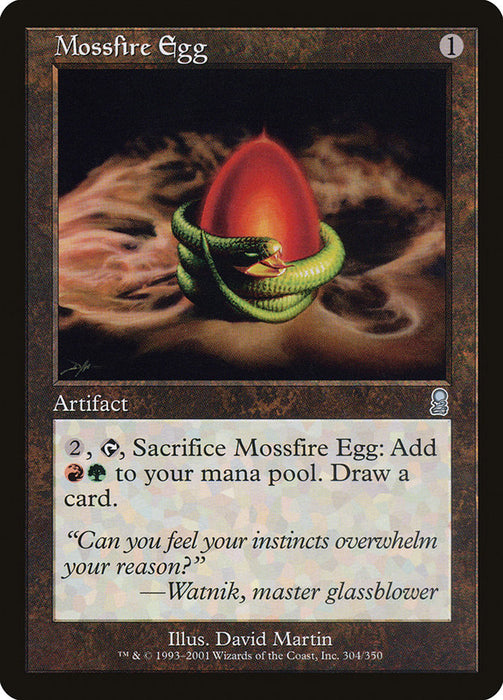 Mossfire Egg  (Foil)