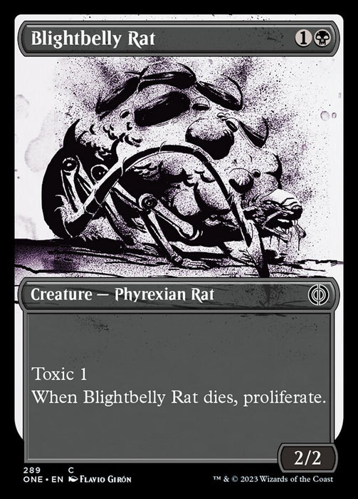 Blightbelly Rat - Showcase- Inverted (Foil)