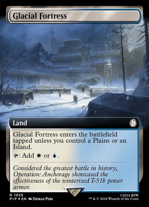 Glacial Fortress - Extended Art (Foil)