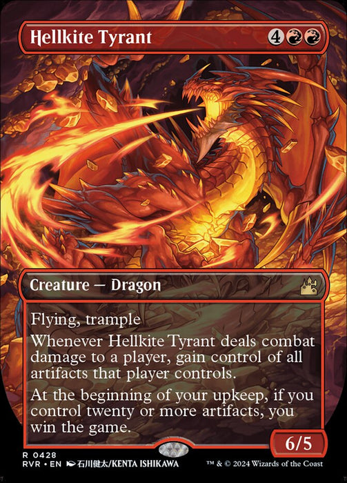 Hellkite Tyrant - Borderless (Foil)