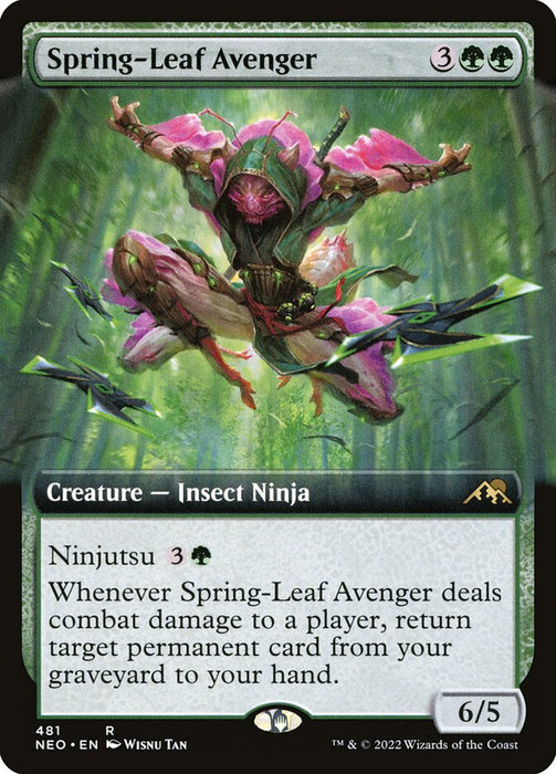 Spring-Leaf Avenger  - Extended Art (Foil)