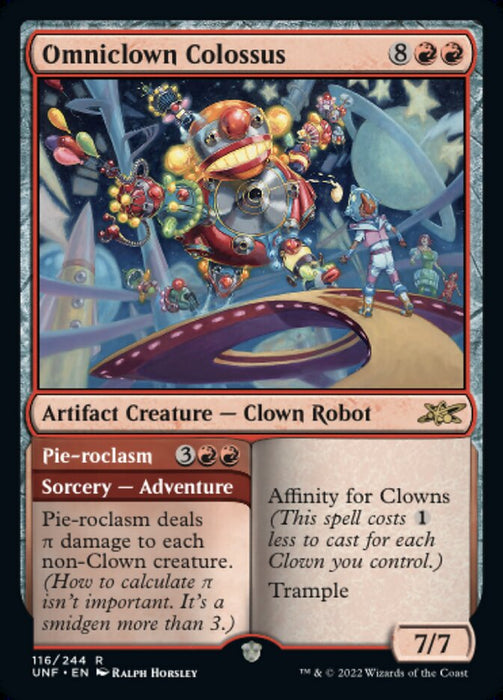 Omniclown Colossus // Pie-roclasm (Foil)