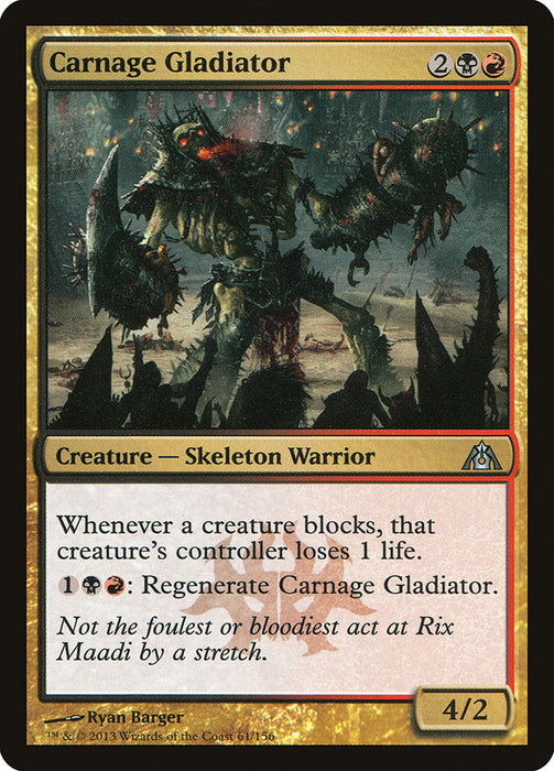 Carnage Gladiator  (Foil)