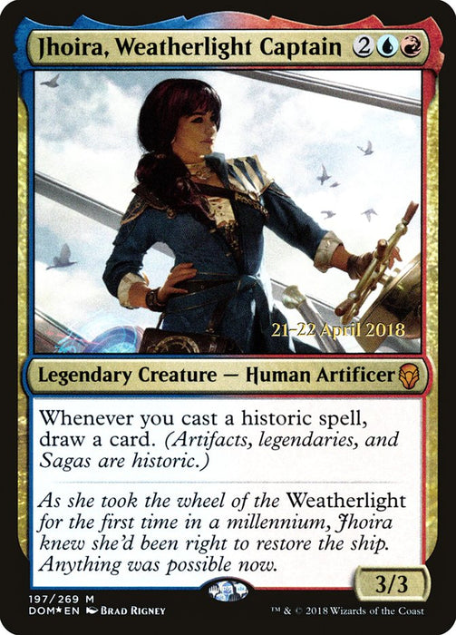 Jhoira, Weatherlight Captain  - Legendary (Foil)