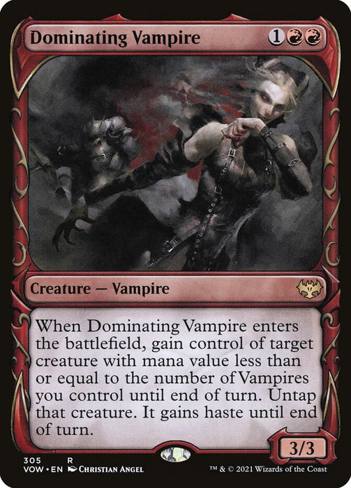 Dominating Vampire  - Showcase (Foil)