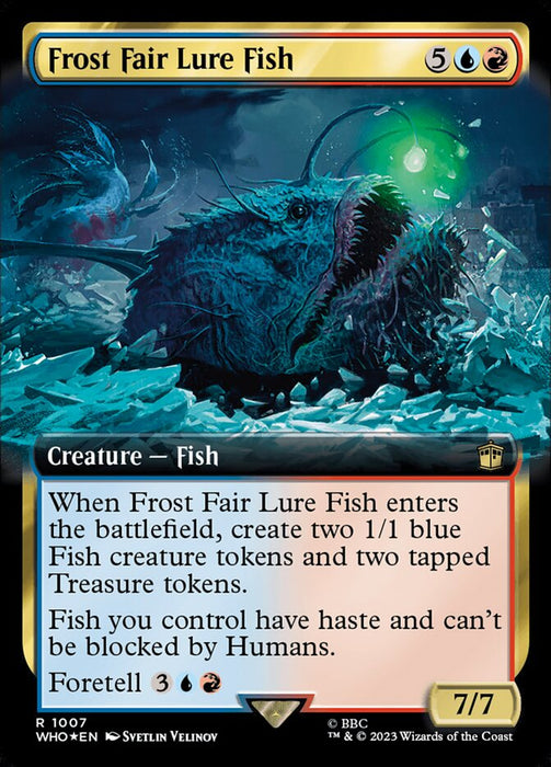 Frost Fair Lure Fish - Extended Art (Foil)