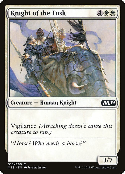 Knight of the Tusk  (Foil)