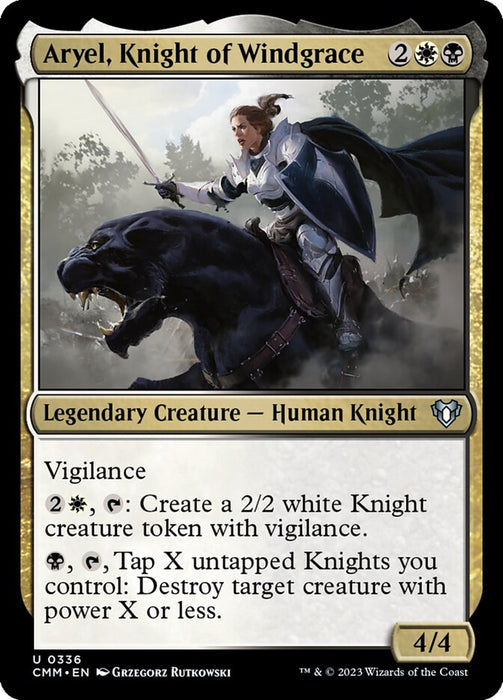 Aryel, Knight of Windgrace - Legendary (Foil)